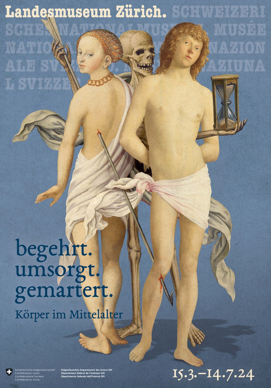 Ausstellungsplakat des Landesmuseum zur Ausstellung.